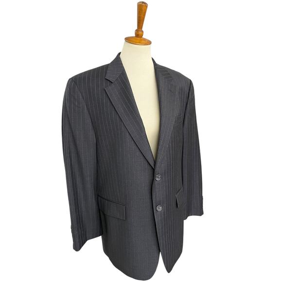 Men's Lauren Ralph Lauren Classic Workwear 100% Wool Pinstripe Blazer - Picture 3 of 8